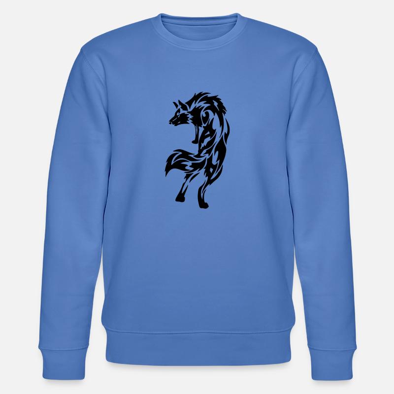 Wolf - Stanley/Stella Unisex Bio-Sweatshirt CHANGER - Blau
