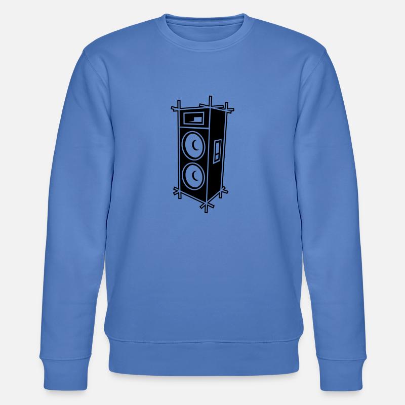 enceinte_inv - Stanley/Stella Unisex Bio-Sweatshirt CHANGER  - Blau