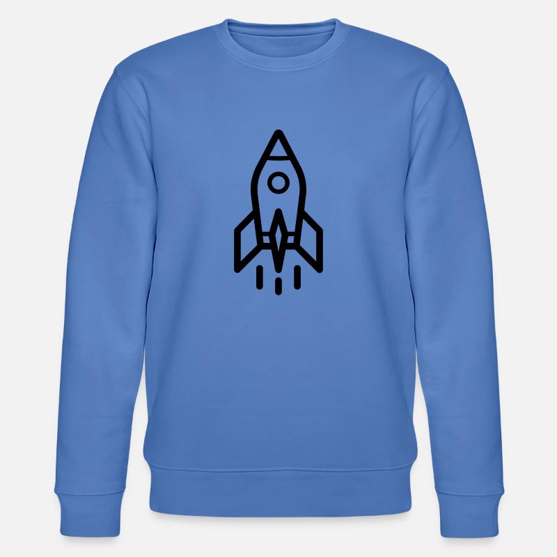 fusée - Sweat bio CHANGER Stanley/Stella Unisexe - bleu