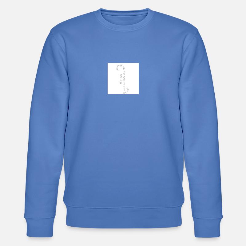 Kopf verdreht - Stanley/Stella Unisex Bio-Sweatshirt CHANGER  - Blau