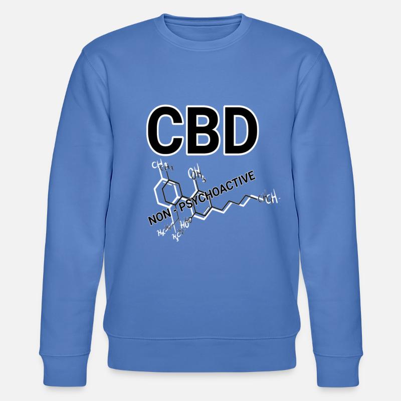 CBD - Stanley/Stella Unisex Bio-Sweatshirt CHANGER  - Blau