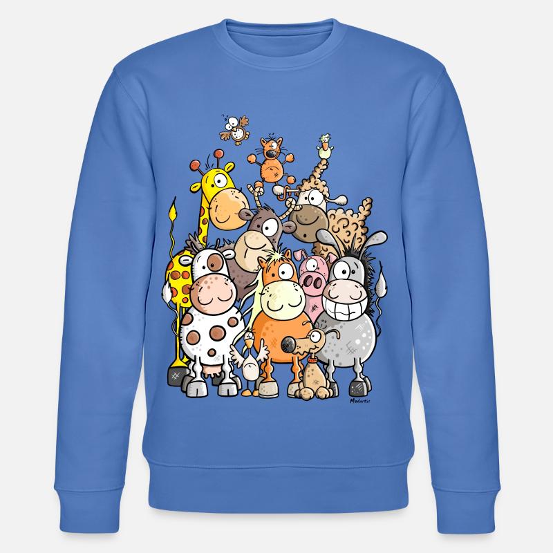 Tas géant de l'animal - Sweat bio CHANGER Stanley/Stella Unisexe - bleu