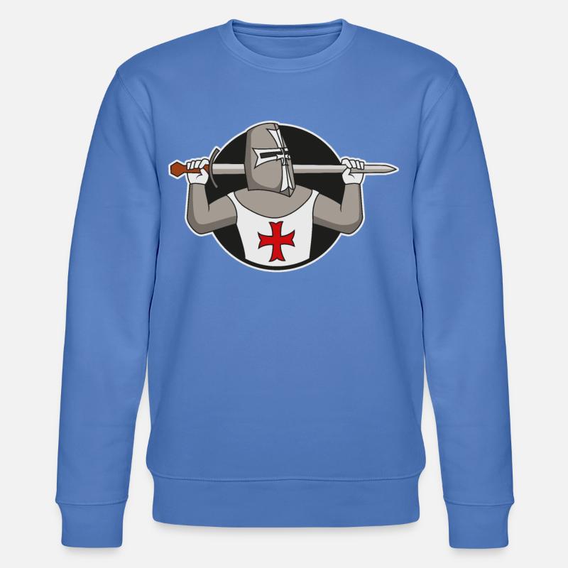 Kreuzritter | Ritter - Stanley/Stella Unisex Bio-Sweatshirt CHANGER  - Blau