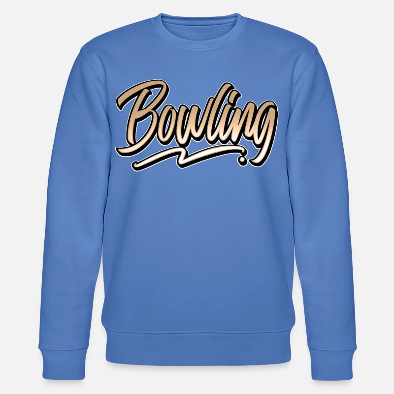 Bowling - Stanley/Stella Unisex Bio-Sweatshirt CHANGER  - Blau