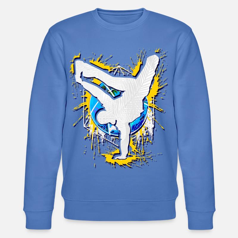 Breakdance - Breakdancer - Breakdancing - BBoy - Stanley/Stella Unisex Bio-Sweatshirt CHANGER  - Blau