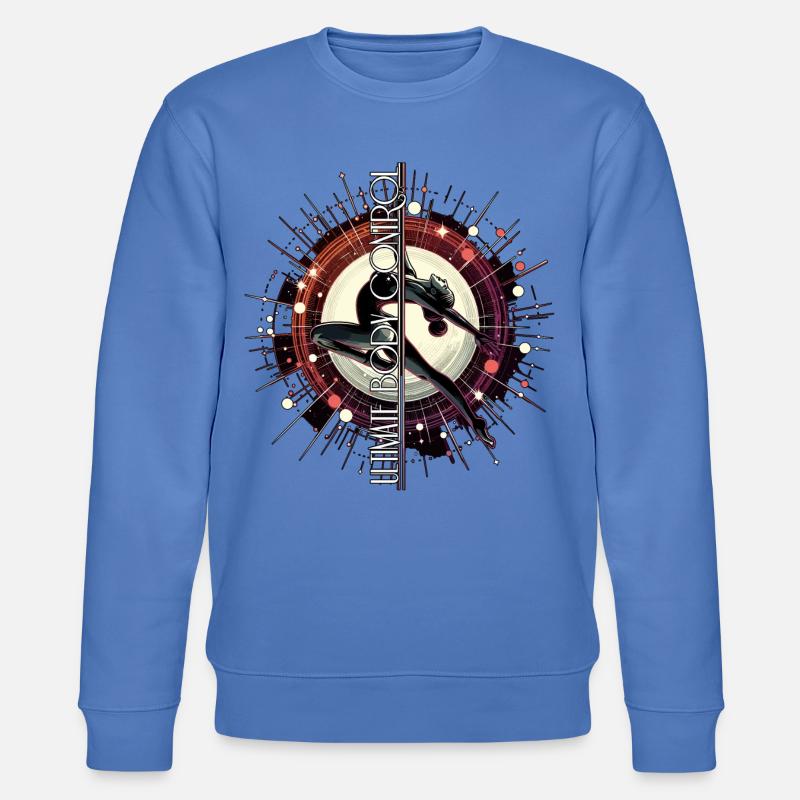 Pole Dance ultimative Körperkontrolle Geschenk - Stanley/Stella Unisex Bio-Sweatshirt CHANGER  - Blau