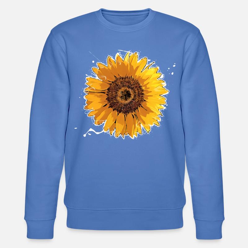 Sonnenblume - Stanley/Stella Unisex Bio-Sweatshirt CHANGER  - Blau
