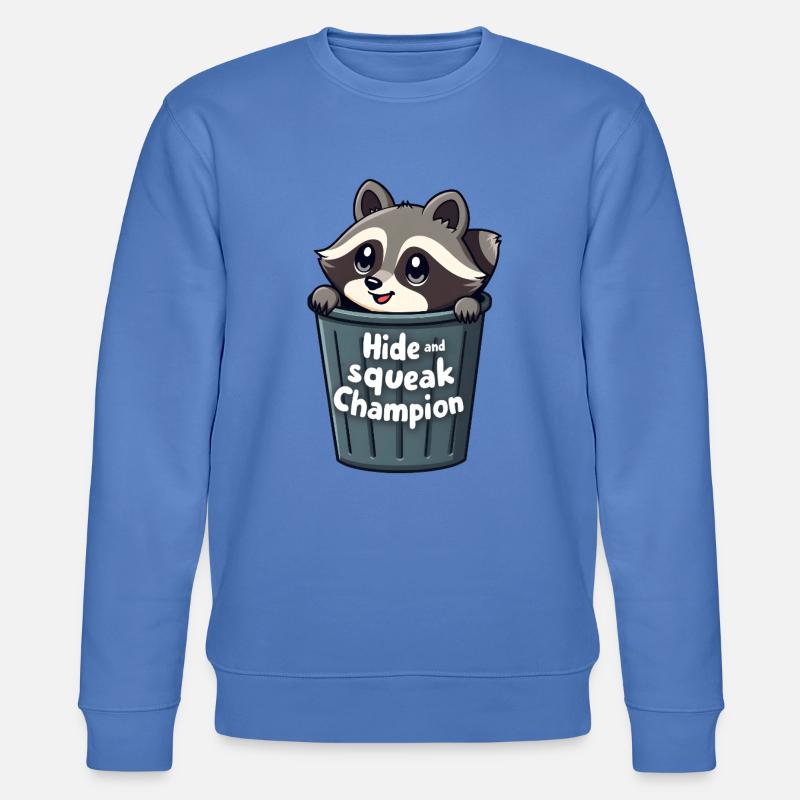 Champion de cache-cache et de grincement - Sweat bio CHANGER Stanley/Stella Unisexe - bleu