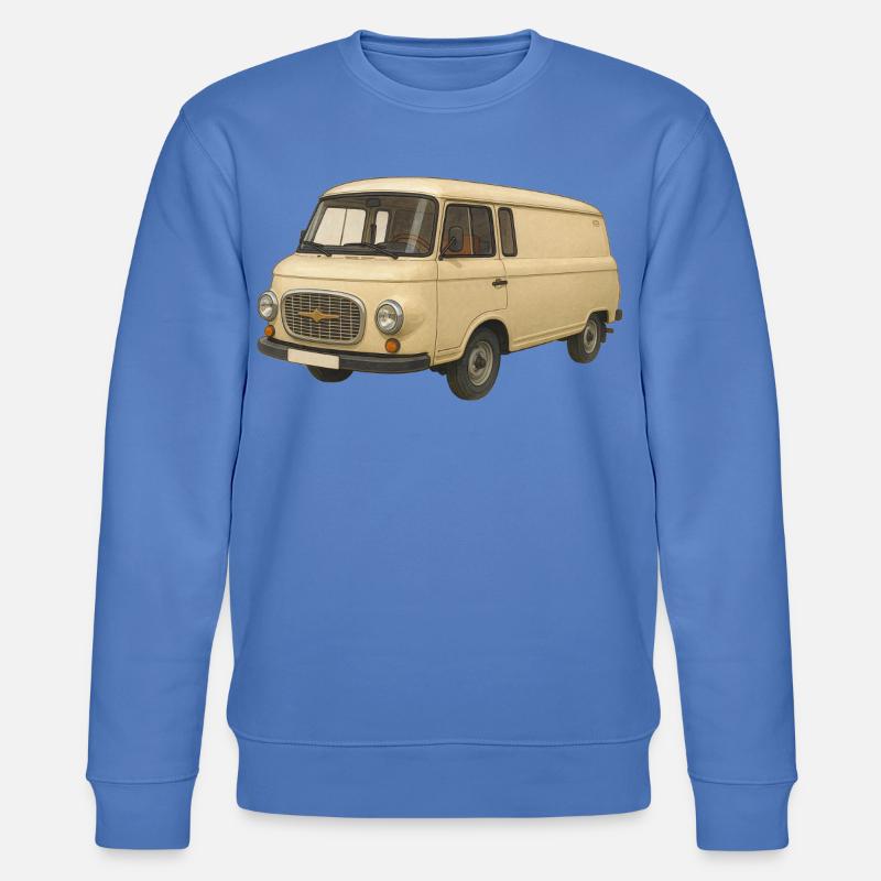B1000 als Comic - Stanley/Stella Unisex Bio-Sweatshirt CHANGER  - Blau