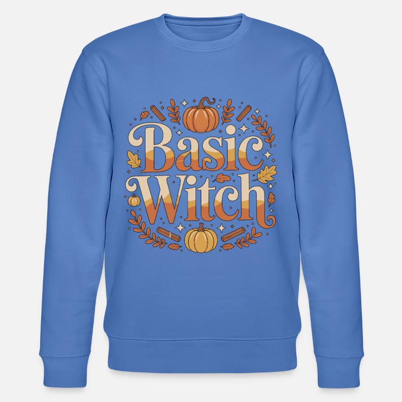 Witchcraft Basic Witch Enchanted Tarot Reading - Stanley/Stella CHANGER Unisex Organic Sweatshirt - bright blue