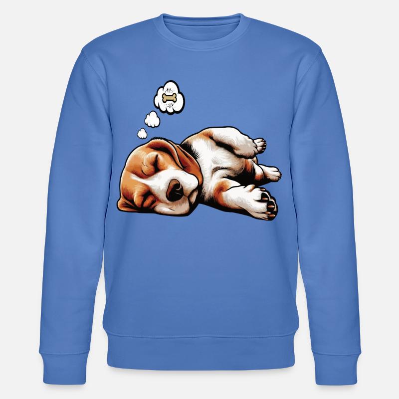 Beagle Beaglebesitzer Beaglehalter beaglehund - Stanley/Stella Unisex Bio-Sweatshirt CHANGER  - Blau