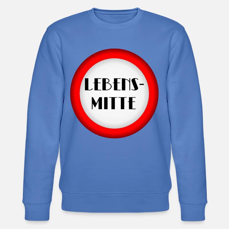 Lebensmitte Menopause - Stanley/Stella Unisex Bio-Sweatshirt CHANGER  - Blau
