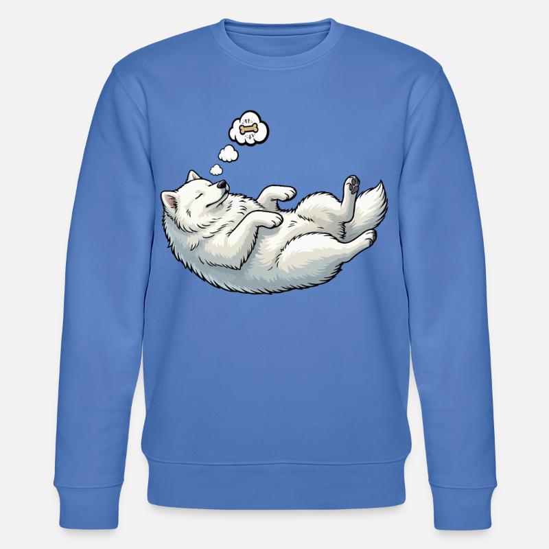Samoyed Samoyed Owner Samoyed Lovers - Stanley/Stella CHANGER Unisex Organic Sweatshirt - bright blue