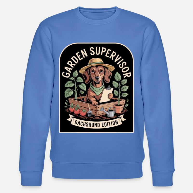 Teckel Jardinier - Sweat bio CHANGER Stanley/Stella Unisexe - bleu