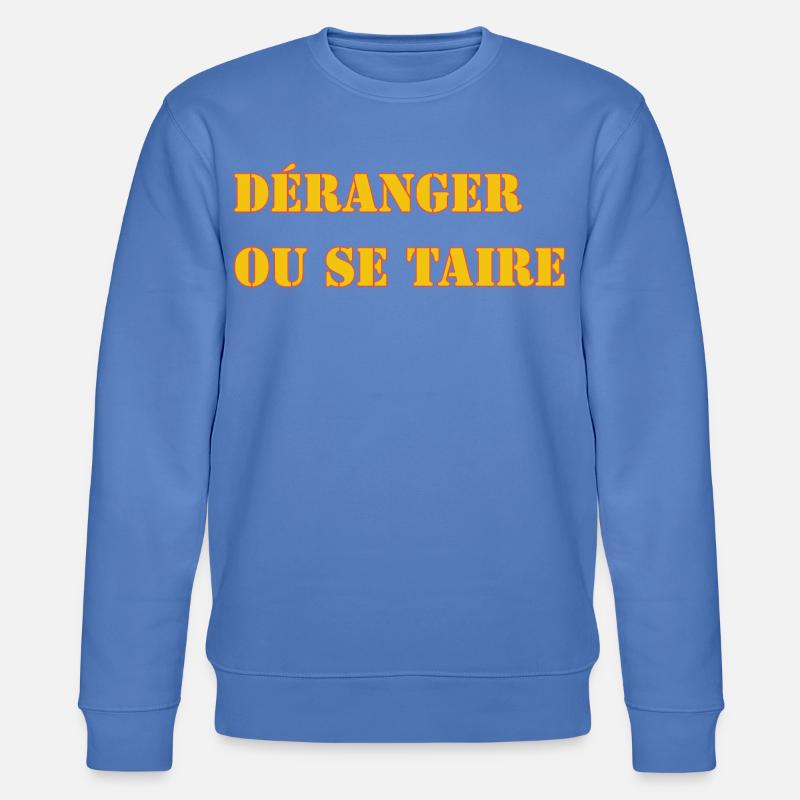 STÖREN ODER SCHWEIGEN. - Stanley/Stella Unisex Bio-Sweatshirt CHANGER  - Blau