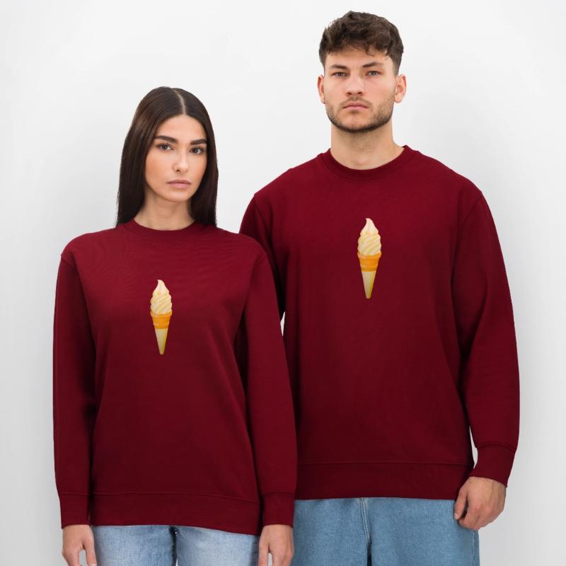 Eis Eiscreme Eiskrem Eiswaffel Softeis Softice Stanley/Stella Unisex Bio-Sweatshirt CHANGER 