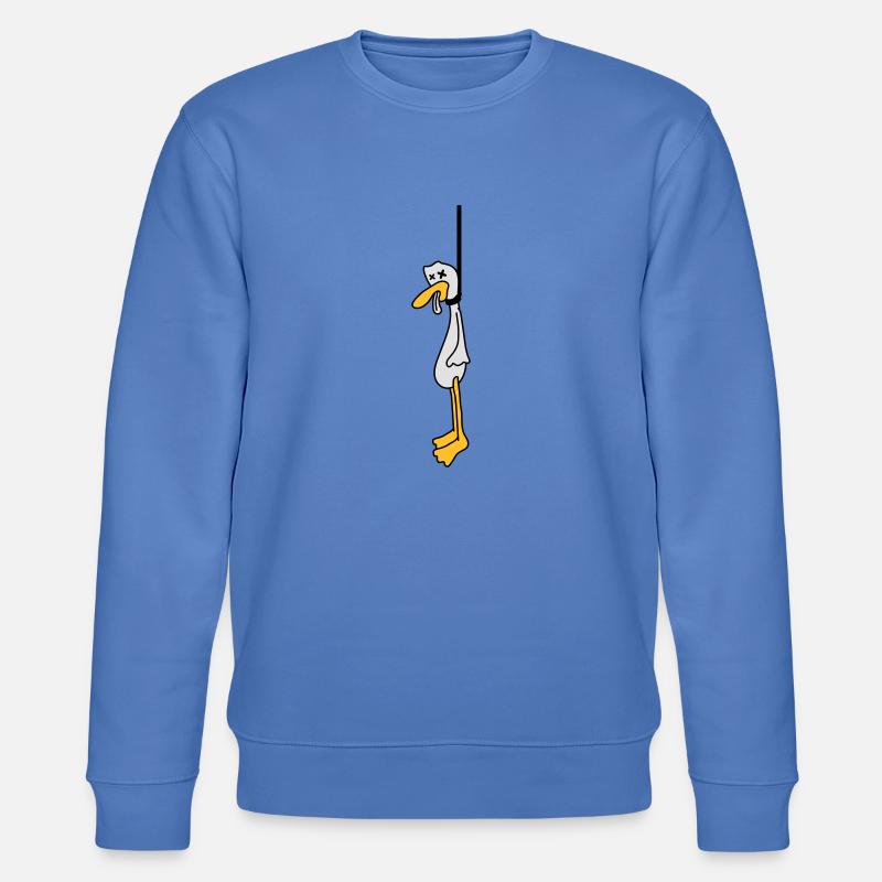 Hanged Duck - Stanley/Stella Unisex Bio-Sweatshirt CHANGER  - Blau