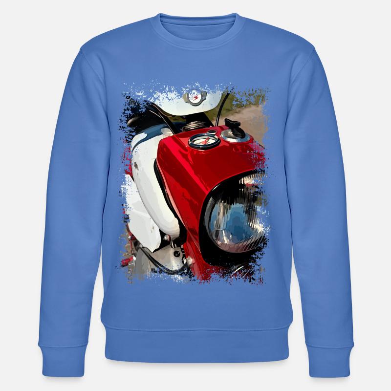 Zweitaktlegende - Stanley/Stella Unisex Bio-Sweatshirt CHANGER  - Blau