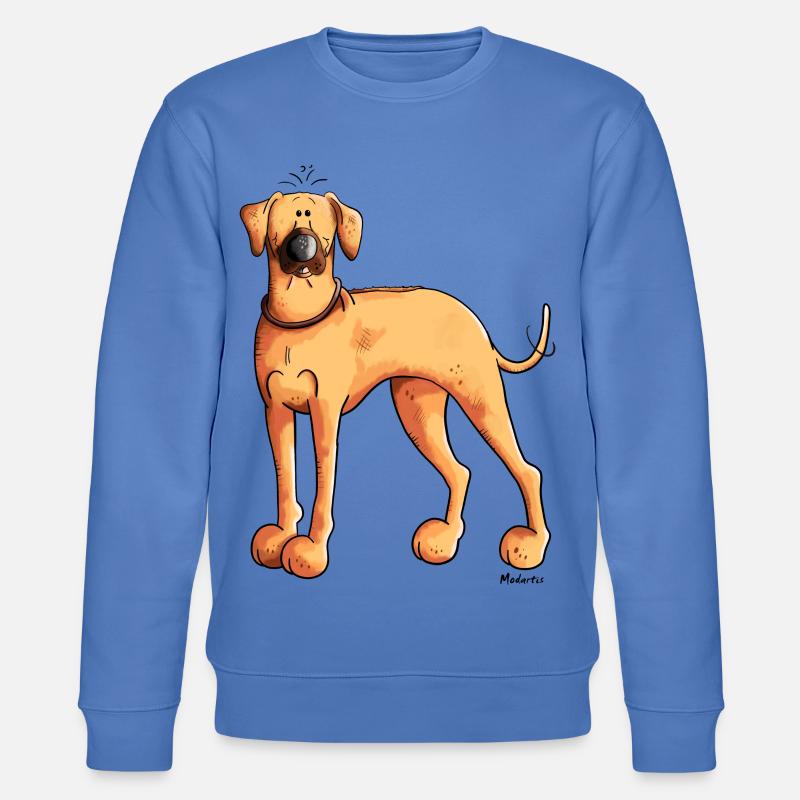 Süßer Rhodesian Ridgeback - Stanley/Stella Unisex Bio-Sweatshirt CHANGER  - Blau