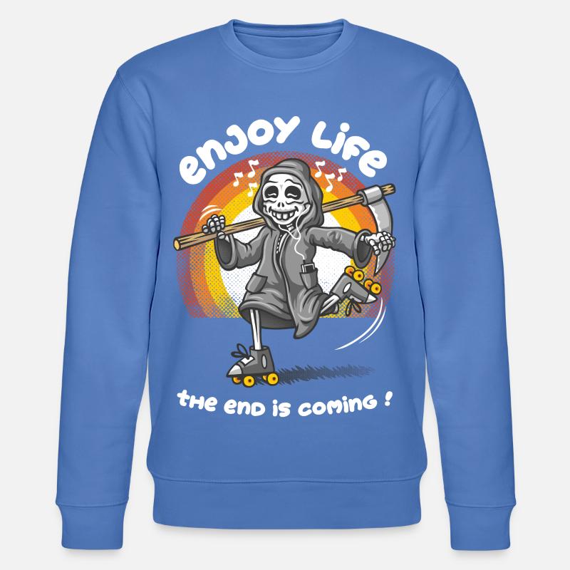 Profite de la vie - Sweat bio CHANGER Stanley/Stella Unisexe - bleu