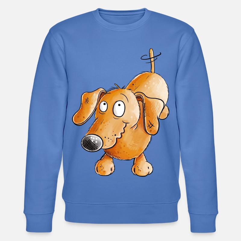 Joyeux teckel I Teckel I Chien - Sweat bio CHANGER Stanley/Stella Unisexe - bleu