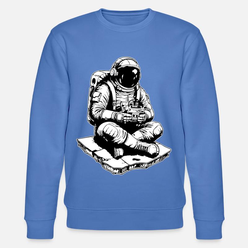 Astronaute Gaming Console Espace - Sweat bio CHANGER Stanley/Stella Unisexe - bleu
