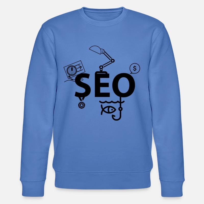 SEO - Stanley/Stella Unisex Bio-Sweatshirt CHANGER  - Blau