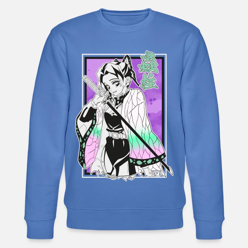 Kimetsu Shinobu - Stanley/Stella Unisex Bio-Sweatshirt CHANGER  - Blau