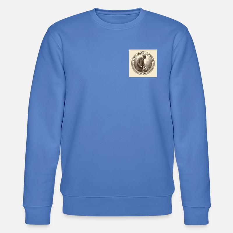 Gentleman Gardener - Stanley/Stella Unisex Bio-Sweatshirt CHANGER  - Blau