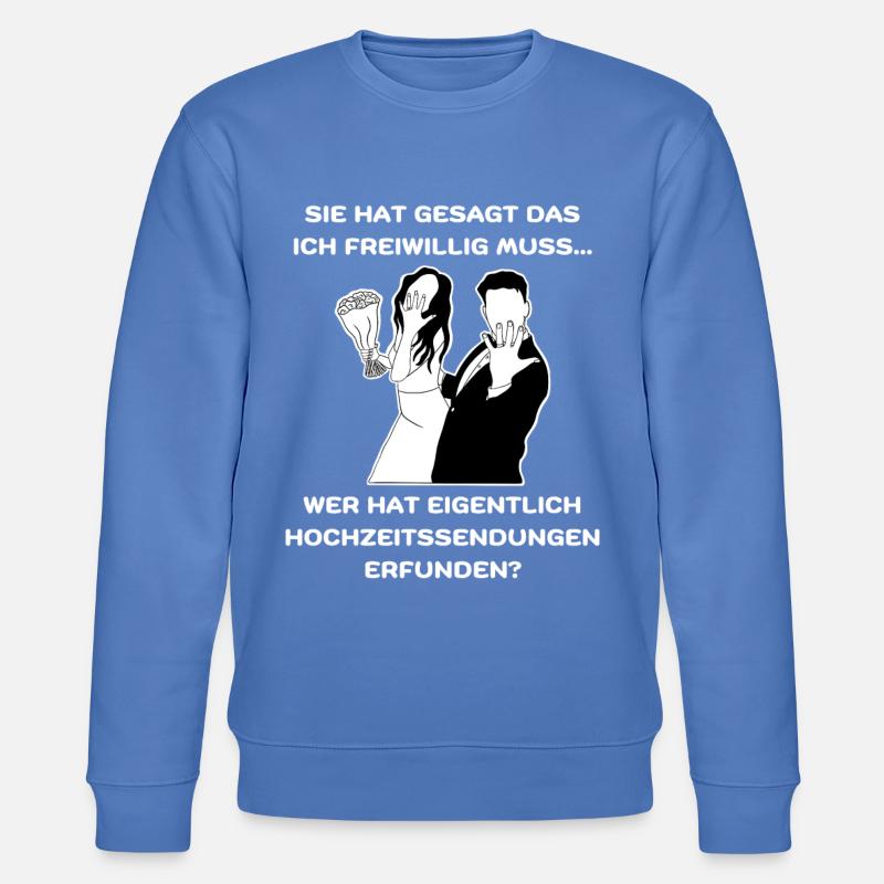 Poltern - Stanley/Stella Unisex Bio-Sweatshirt CHANGER  - Blau