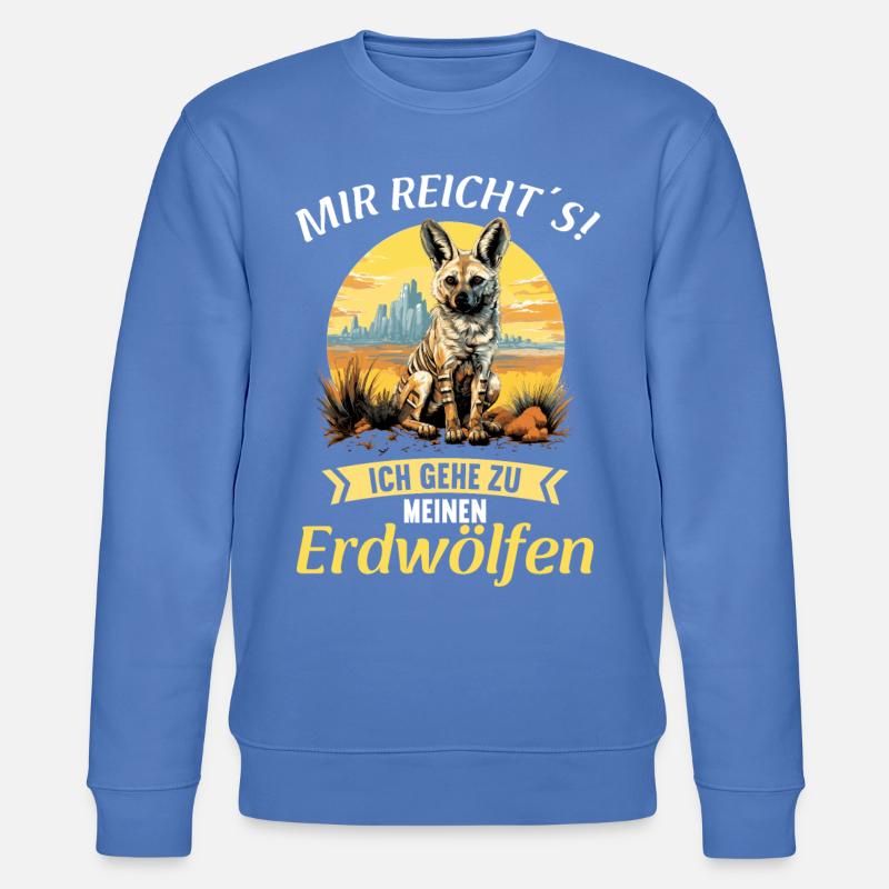Erdwölfe Erdwolf - Stanley/Stella Unisex Bio-Sweatshirt CHANGER  - Blau
