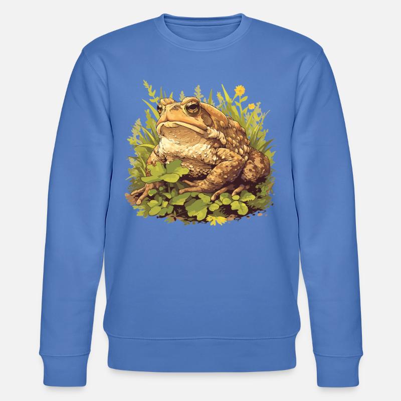 Crapaud crapaud crapaud - Sweat bio CHANGER Stanley/Stella Unisexe - bleu