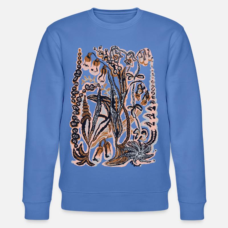 GLÖCKCHENBLUMEN - Stanley/Stella Unisex Bio-Sweatshirt CHANGER  - Blau