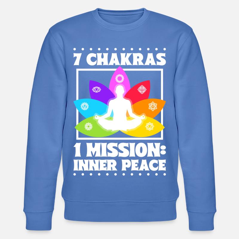 7 Chakras – Paix intérieure - Sweat bio CHANGER Stanley/Stella Unisexe - bleu