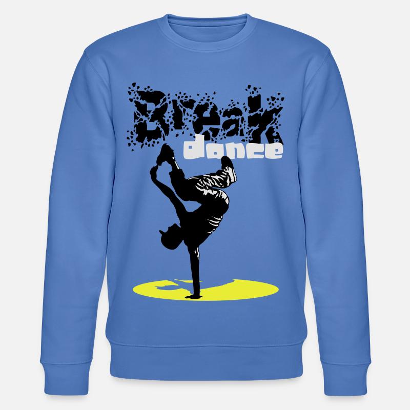 Breakdance flex - Stanley/Stella Unisex Bio-Sweatshirt CHANGER  - Blau
