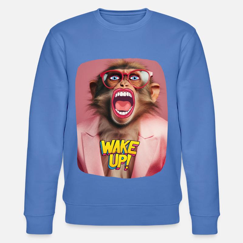 Weckruf - Stanley/Stella Unisex Bio-Sweatshirt CHANGER  - Blau