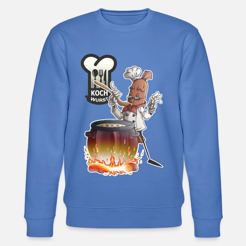 Kochwurst - Stanley/Stella Unisex Bio-Sweatshirt CHANGER  - Blau