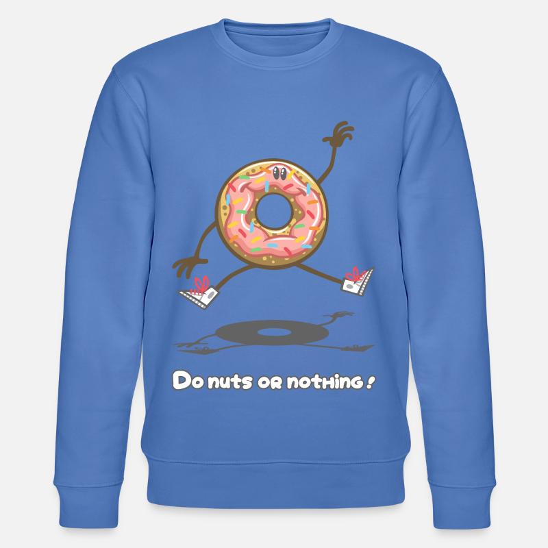 Do nuts or nothing ! - Stanley/Stella Unisex Bio-Sweatshirt CHANGER  - Blau
