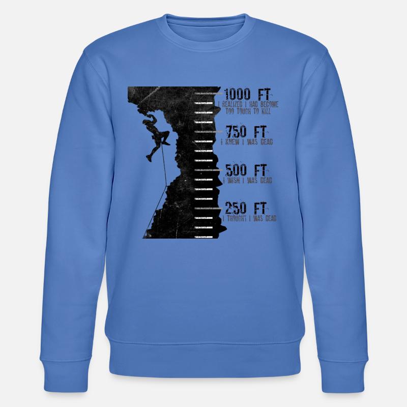 alpinisme - Sweat bio CHANGER Stanley/Stella Unisexe - bleu