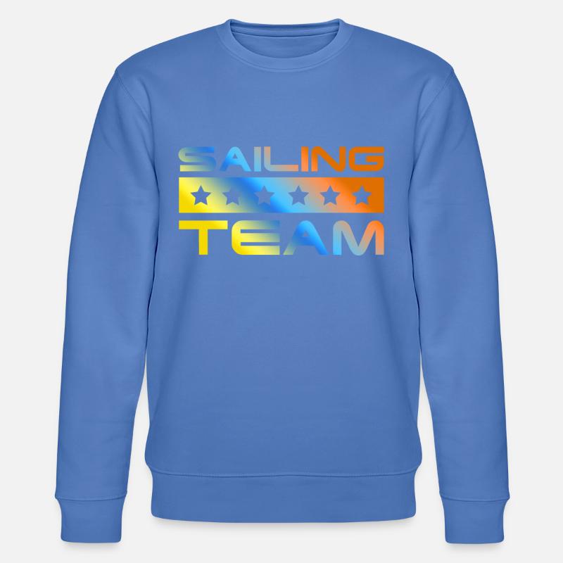 Sailing Crew Bunt - Stanley/Stella Unisex Bio-Sweatshirt CHANGER  - Blau
