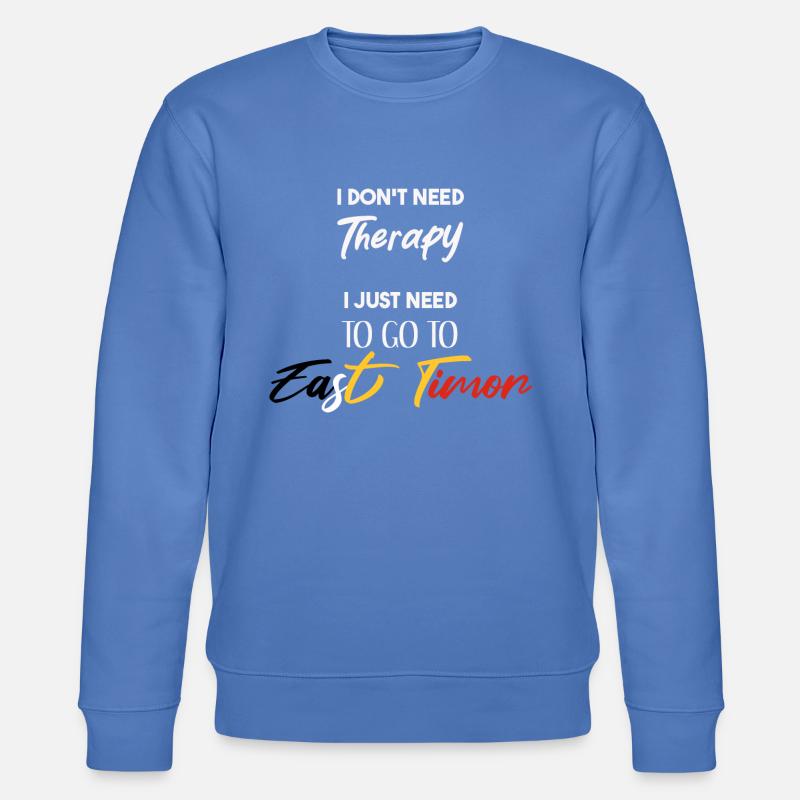 Osttimor Geschenkidee Easttimor lustig Timor Leste - Stanley/Stella Unisex Bio-Sweatshirt CHANGER  - Blau