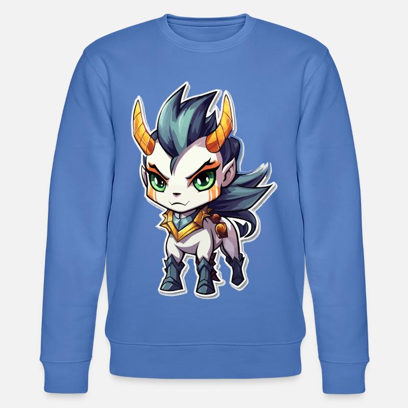 Cheval Démon Chibi - Sweat bio CHANGER Stanley/Stella Unisexe - bleu