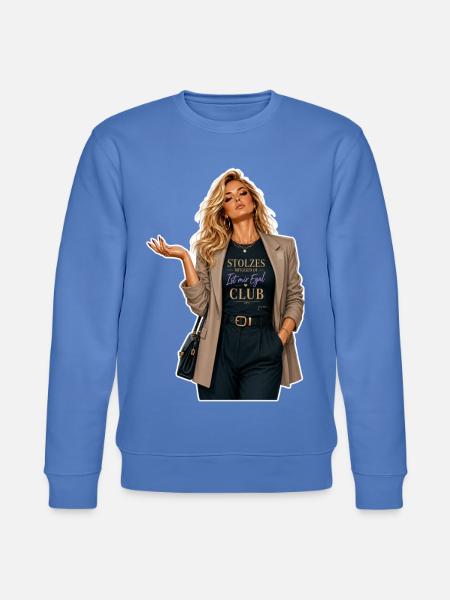 Stolzes Mitglied - Stanley/Stella Unisex Bio-Sweatshirt CHANGER  - Blau