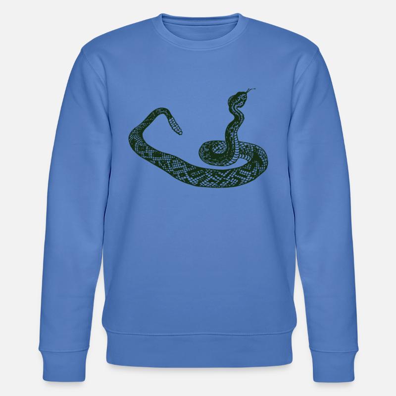 serpent à sonnette - Sweat bio CHANGER Stanley/Stella Unisexe - bleu