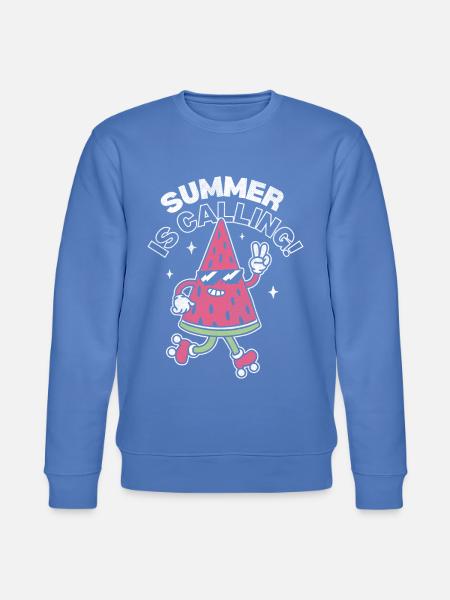Summer is Calling - Stanley/Stella CHANGER Unisex Organic Sweatshirt - bright blue