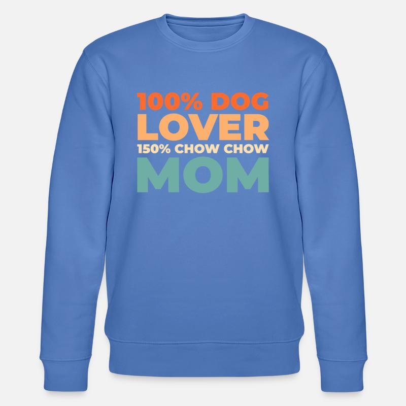 Chow Chow - Stanley/Stella Unisex Bio-Sweatshirt CHANGER  - Blau