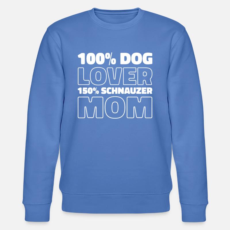 Schnauzer - Stanley/Stella Unisex Bio-Sweatshirt CHANGER  - Blau