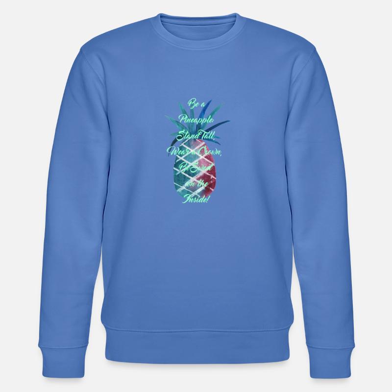 Be a Pineapple: Lapis - Stanley/Stella Unisex Bio-Sweatshirt CHANGER  - Blau