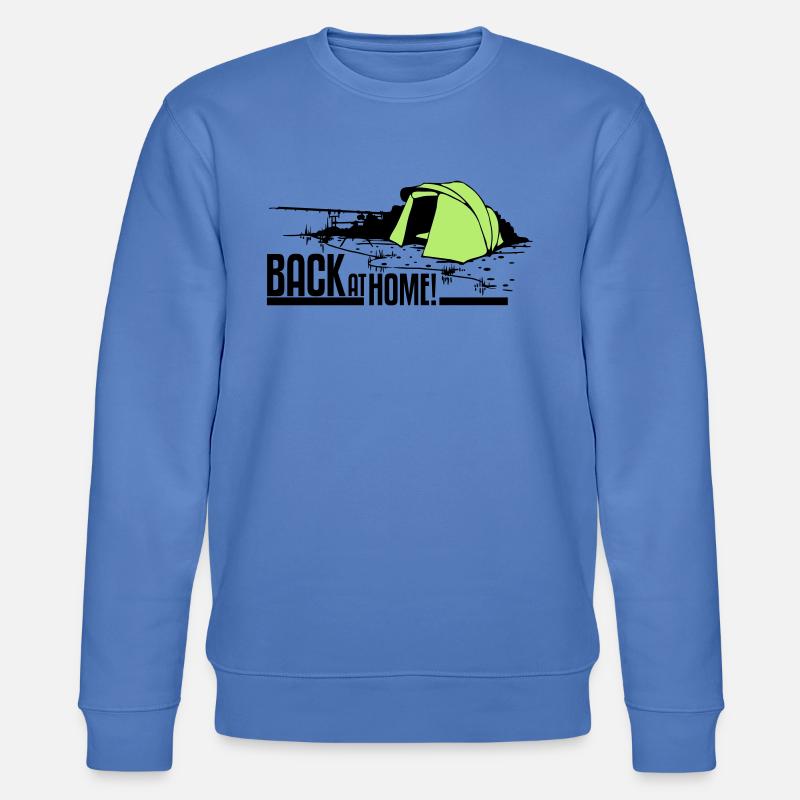 Back at home! - Stanley/Stella Unisex Bio-Sweatshirt CHANGER  - Blau