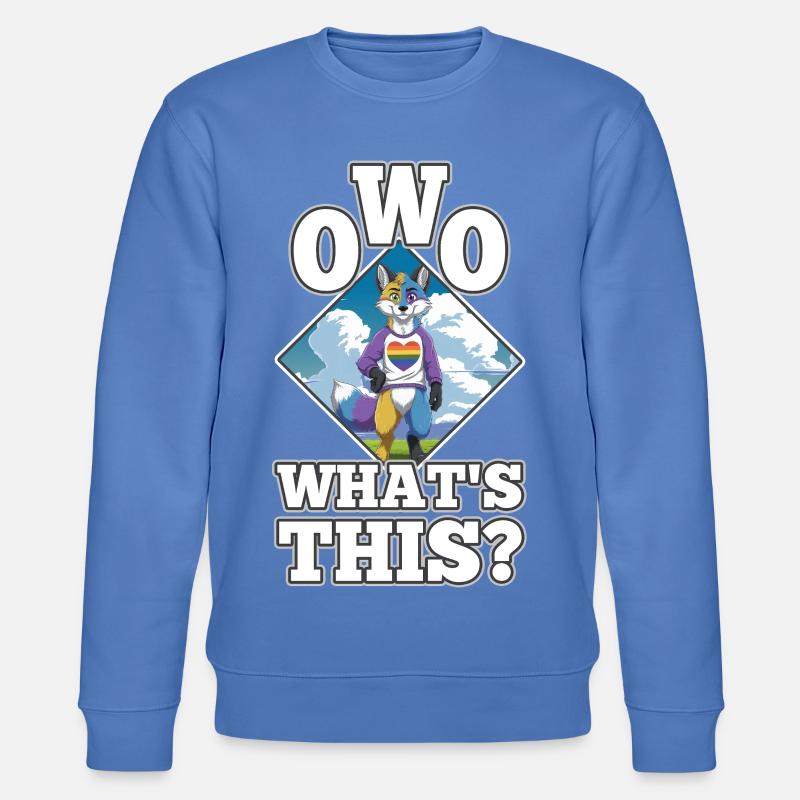 OwO Qu’est-ce que c’est ? - Sweat bio CHANGER Stanley/Stella Unisexe - bleu